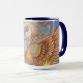 Phoenix Balance Spiritual Wall Tapestry Tasse (VorderseiteRechts)