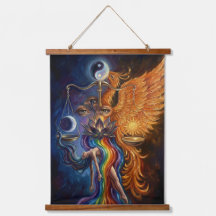 Phoenix-Balance-Spiritual-Wandteppich