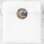 Phoenix Balance Yin Yang Aufkleber (Tasche)