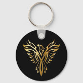 Phoenix Basic Button-Schlüsselanhänger Schlüsselanhänger (Vorderseite)