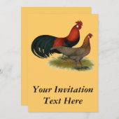 Phoenix: BB Red Pair Einladung (Vorne/Hinten)