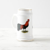 Phoenix: BB Red Rooster Bierglas (Vorderseite Links)