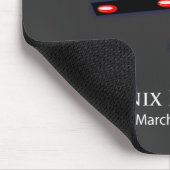 Phoenix beleuchtet UFO Mousepad (Ecke)