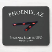 Phoenix beleuchtet UFO Mousepad (Vorne)