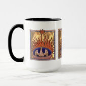 Phoenix Bird aus der Flamme aufsteigen Tasse (Links)