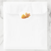 Phoenix Bird Herz-Aufkleber (Tasche)
