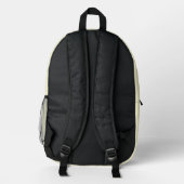 Phoenix Bird im Flug Bedruckter Rucksack (Rückseite)