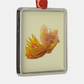 Phoenix Bird im Flug Ornament Aus Metall (Rechts)