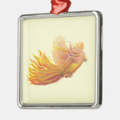Phoenix Bird im Flug Ornament Aus Metall (Links)
