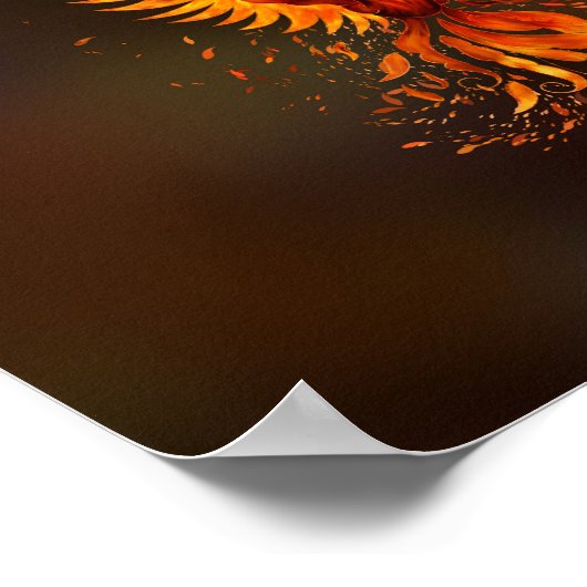 Phoenix Bird Poster (Ecke)