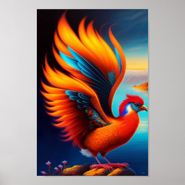 Phoenix Bird Poster