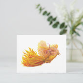 Phoenix Bird Postkarte (Stehend Vorderseite)