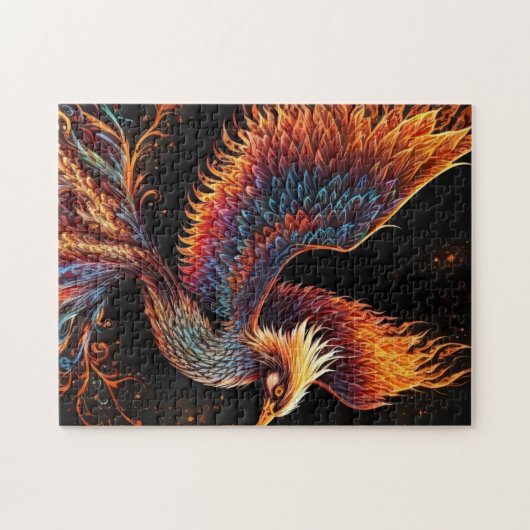 Phoenix Bird Puzzle (Horizontal)