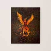 Phoenix Bird Puzzle (Vertikal)