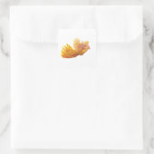 Phoenix Bird Quadratischer Aufkleber (Tasche)