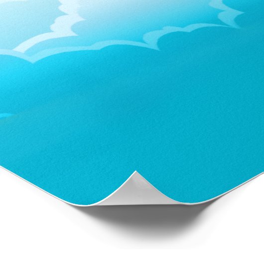 Phoenix Bird Rising Poster (Ecke)