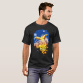 Phoenix Bird STEIGT ÜBER DEINEM TROUBLES Sweatshir T-Shirt (Vorne ganz)