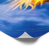 Phoenix Bird STEIGT ÜBER IHREN TROUBLES Poster (Ecke)