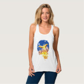 Phoenix Bird STEIGT ÜBER IHREN TROUBLES Tank Top (Vorderseite Vollansicht)