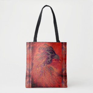 Phoenix Bird Tote Bag Tasche