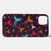 Phoenix Birds Abbildung Muster Case-Mate iPhone Hülle (Rückseite (Horizontal))