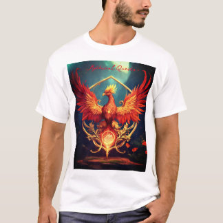 Phoenix Blume Sigil - Fantasy D&D Cinematic Art P T-Shirt