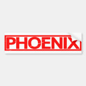Phoenix-Briefmarke Autoaufkleber (Vorne)