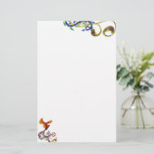 Phoenix Briefpapier (Stehend Vorderseite)
