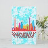 Phoenix Briefpapier (Stehend Vorderseite)