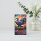 Phoenix Business Card Visitenkarte (Stehend Vorderseite)