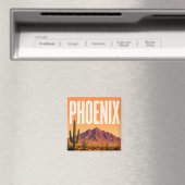 Phoenix Camelback Mountain Wüste Magnet (In Situ (Geschirrspüler))