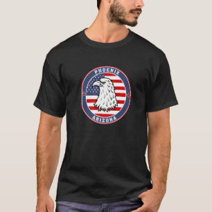 Phoenix City Arizona Staat USA Flaggenreise Souven T-Shirt