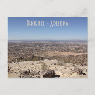 Phoenix Cityscape Postcard Postkarte