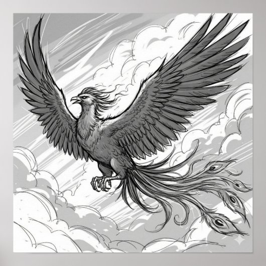 Phoenix Concept Art Poster (Vorne)
