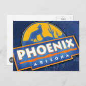 Phoenix Coyote Postcard Postkarte (Vorne/Hinten)