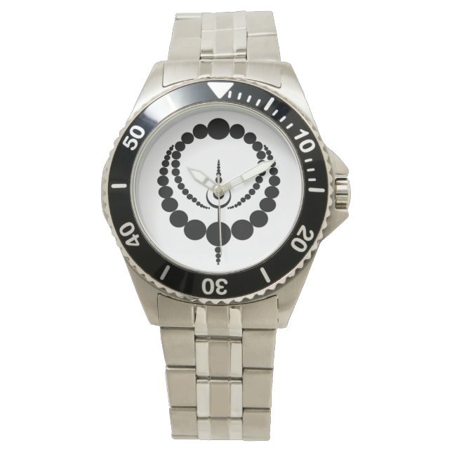Phoenix Crop Circles Armbanduhr (Vorderseite)