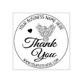 Phoenix Custom Business Vielen Dank Gummistempel (Prägung)