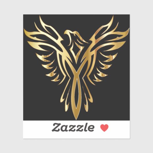 Phoenix Custom-Cut Vinyl Sticker (Blatt)