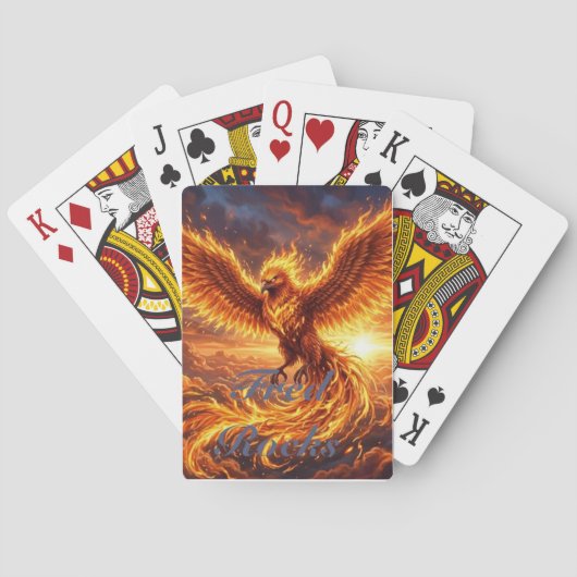 Phoenix Custom Spielkartenset Spielkarten (Rückseite)