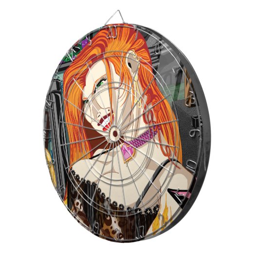 Phoenix-Dartscheiben Dartscheibe (Vorderseite rechts)