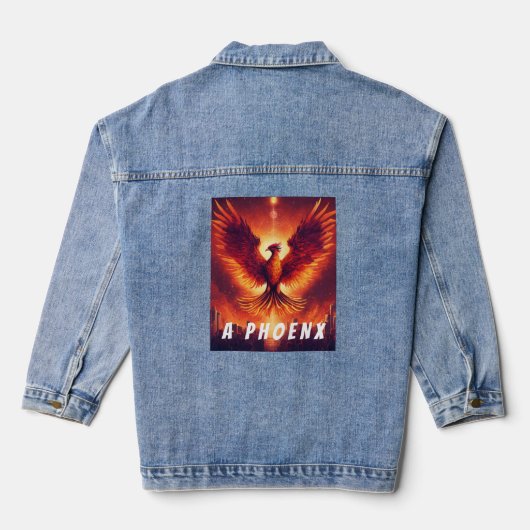 Phoenix Denim Jean Jacket Jeansjacke (Rückseite)