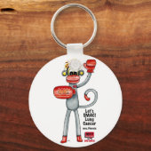 Phoenix der Lungenkrebs SMAC! Monkey - Boxen! Schlüsselanhänger (Vorderseite)