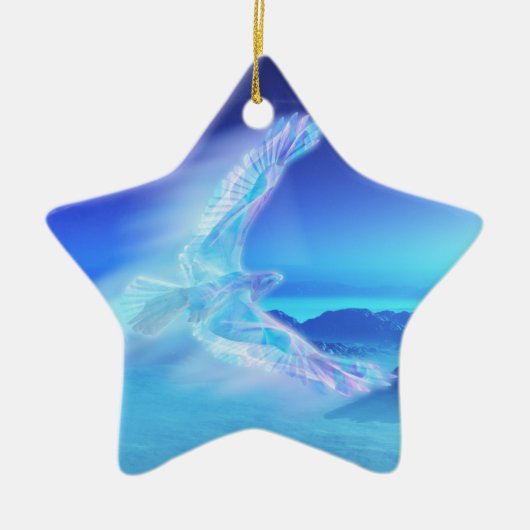 Phoenix der Nordschmuck Keramikornament (Vorne)