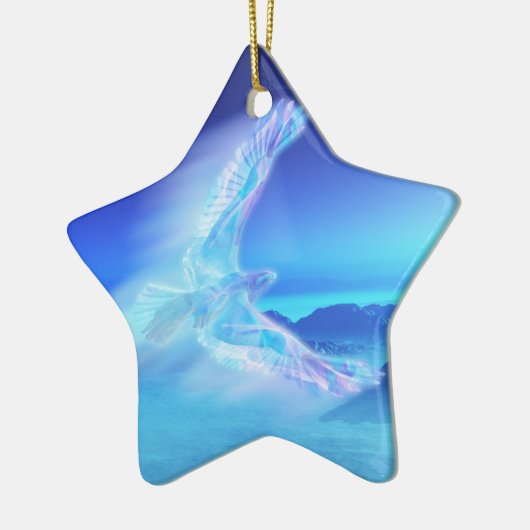 Phoenix der Nordschmuck Keramikornament (Links)