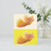 Phoenix - Der Vogel, der wiedergeboren wird Ankündigungspostkarte (Stehend Vorderseite)