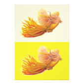 Phoenix - Der Vogel, der wiedergeboren wird Fotodruck (Vorne)