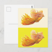 Phoenix - Der Vogel, der wiedergeboren wird Postkarte (Vorne/Hinten)