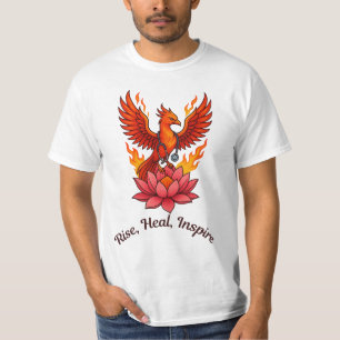 Phoenix Doctor Healing Lotus - Anstieg, Heilung, I T-Shirt