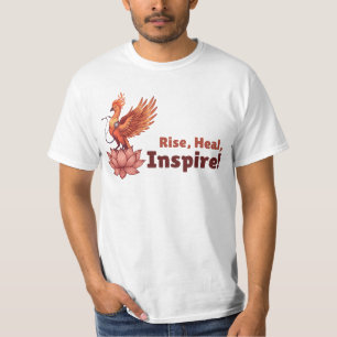 Phoenix Doctor Healing Lotus - Anstieg, Heilung, I T-Shirt