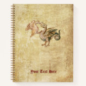 Phoenix & Dragon Notebook Notizblock (Vorderseite)